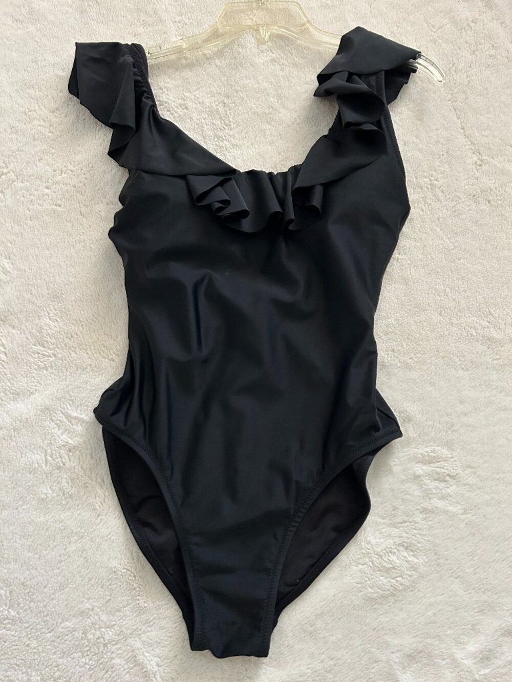 J Crew Black One Piece Size 6 Swimsuit